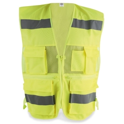 Chaleco de Poliéster en Color Amarillo